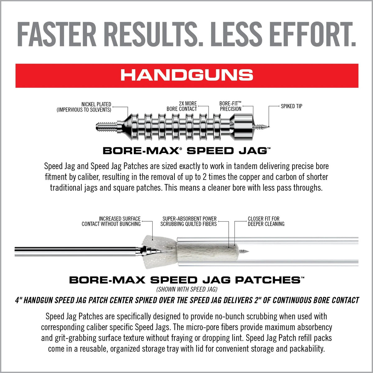 Bore-Max Speed Jags & Patches Multi-Cal Pack