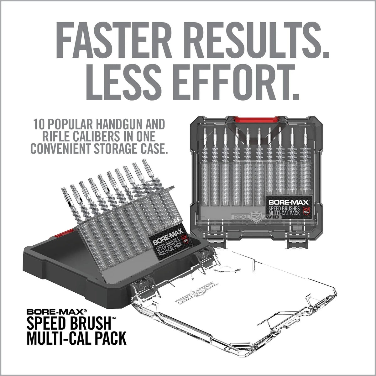 Bore-Max Speed Brushes Multi-Cal Pack