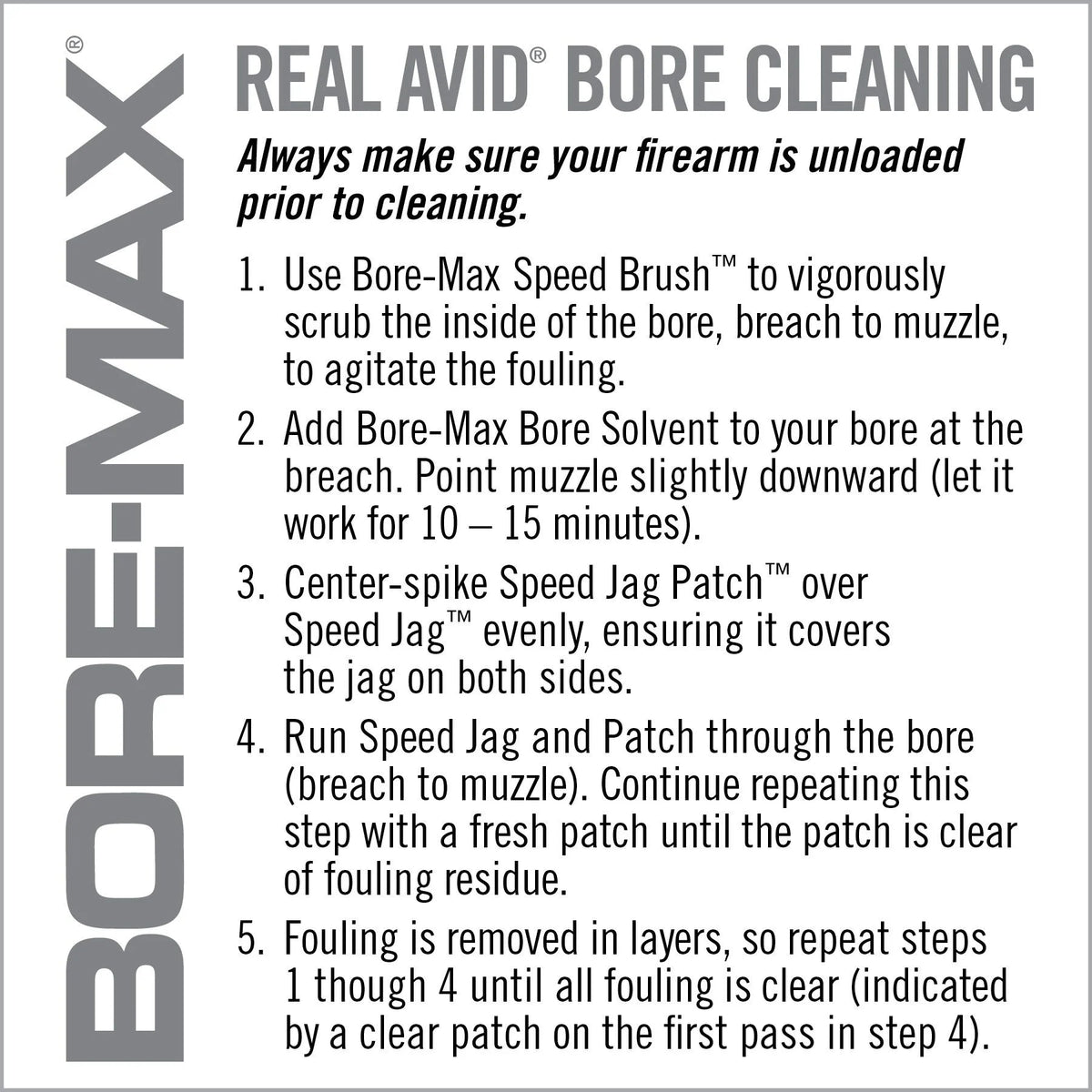 Bore-Max Speed Brushes Multi-Cal Pack