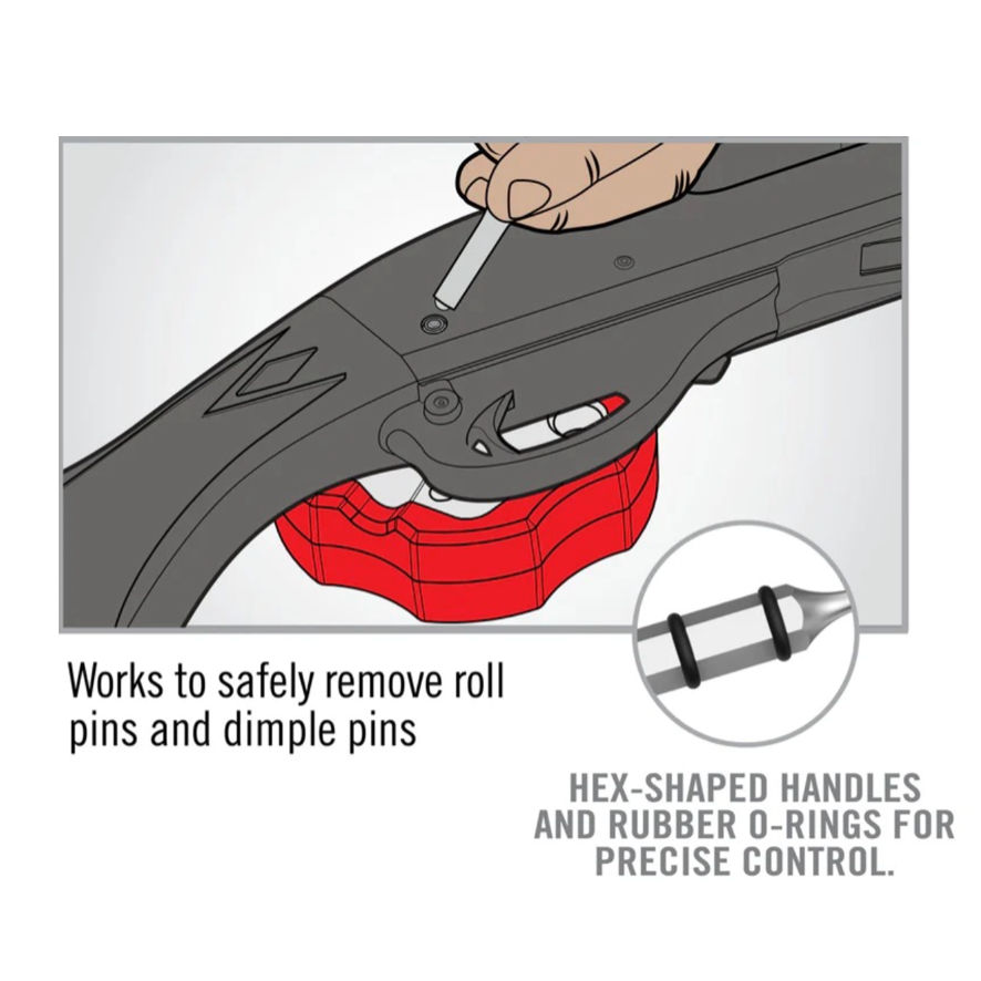 Accu-Punch 11-Piece Roll Pin Punch Set