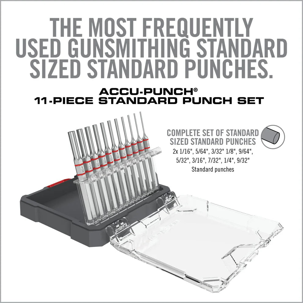 Accu-Punch 11-Piece Standard Pin Punch Set