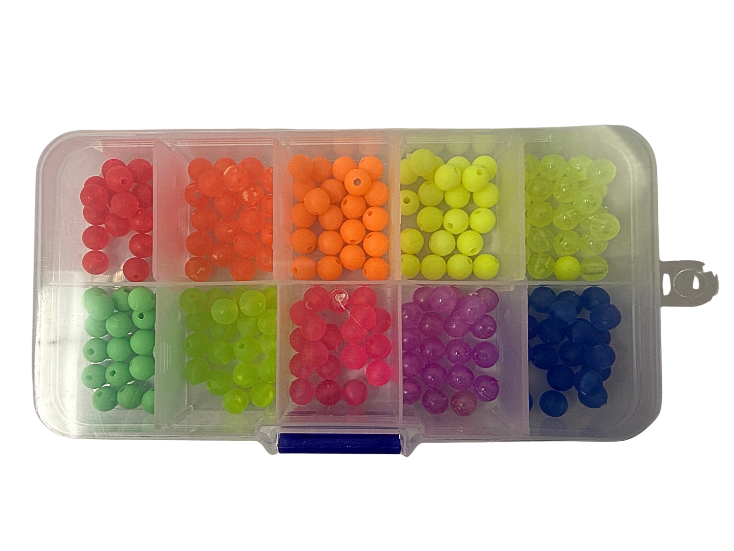 'NEW' 6mm FROSTED BEAD TACKLE BOX!!!