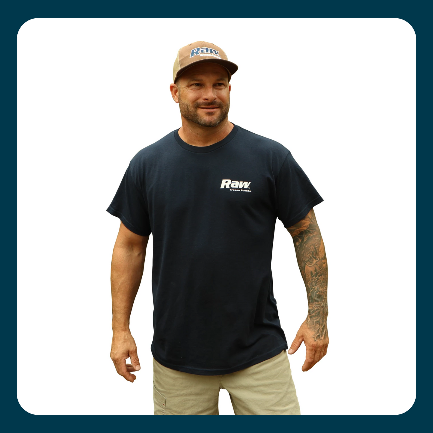 RAW Navy Blue T-Shirt