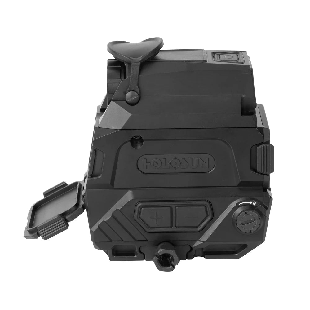 Holosun DRS-TH - Thermal Heat-Tracking Reflex Sight - 2 MOA Dot & 65 MOA Circle Aiming - 5x Digital Zoom - 24GB Video Recording - IP67 Waterproof