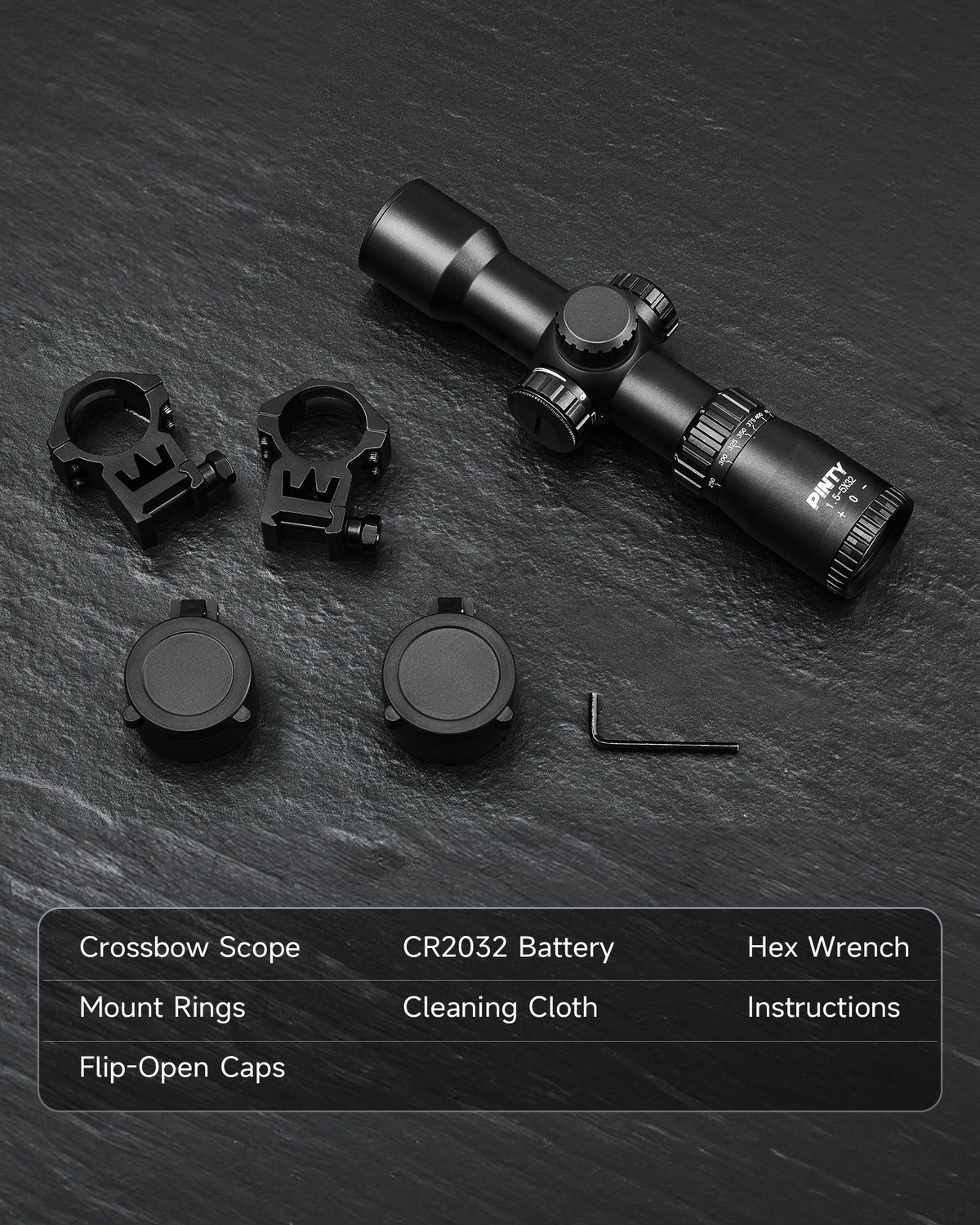 Pinty Nova 1.5-4.5x32 SFP Rifle Scope