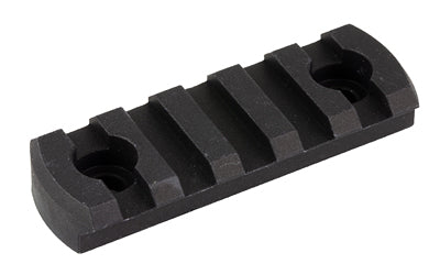 CMC Triggers M-Lok Picatinny Rail - 5 Slot - Fits M-LOK Rail - 2.5" Long - Anodized Finish - Black