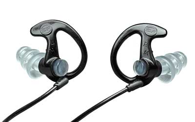 Surefire Sonic Defenders Max Ear Plug - Medium - Removable Cord - Black Finish