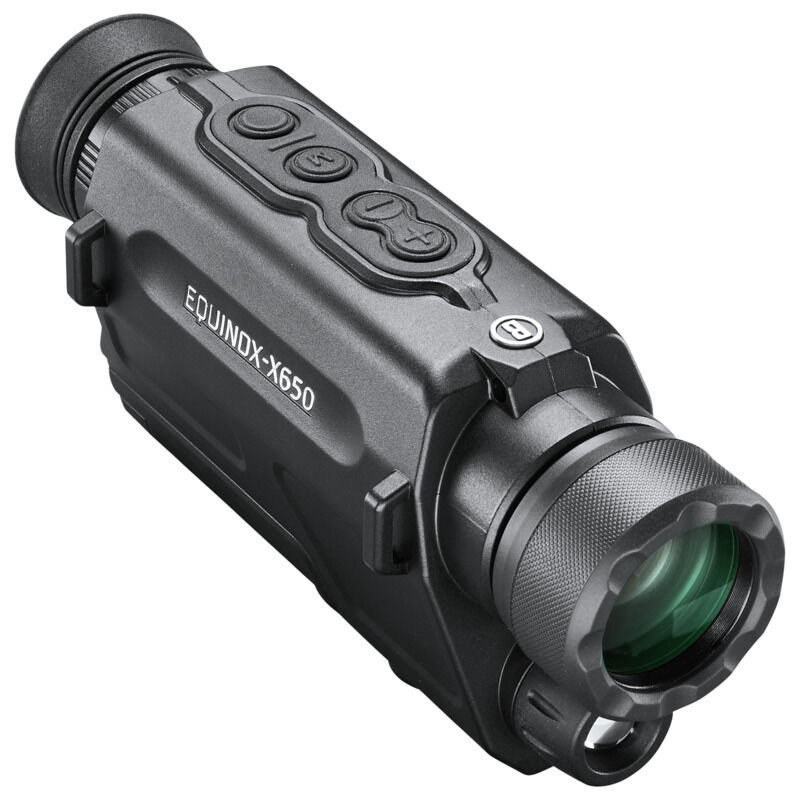 Bushnell Equinox X650 - Night Vision Monocular - 5X32mm - Matte Finish - Black - Photo and Video Modes - Includes SD Card - 3 AA Alkaline Batteries
