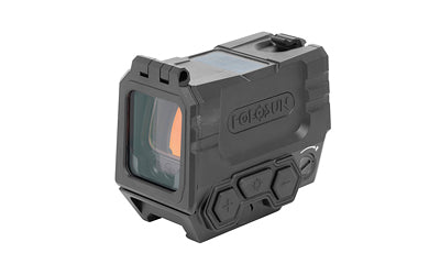 Holosun Technologies AEMS EVO Dual - Red Dot with Green/IR Laser - 2MOA and 65 MOA Dot - 1X Magnification - Anodized Finish - Black