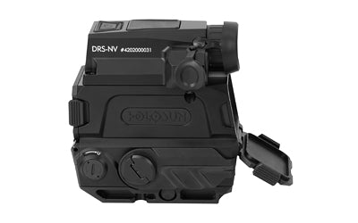 Holosun Technologies DRS NV - Red Dot Optic with Digital Night Vision Sight - 8X Digital Zoom - 2 MOA Dot with 65 MOA Circle - 1024x768 Resolution Digital Night Vision Sensor with up to 60FPS - 18350 Battery with USB-C Charging Port - Matte Finish