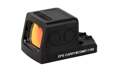 Holosun Technologies EPS Carry MRS - Reflex Sight - Multiple Reticle - 32 MOA Circle - 2 MOA Green Dot - Aluminum Housing - Matte Finish - Black - Solar with Internal Battery