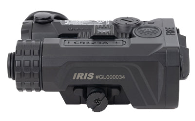 Holosun Technologies IRIS 3 - Triple Function - Rifle Illuminator & Laser/Infrared System - Green/IR Laser - IR Illuminator - Fits Picatinny - Remote Dual Activated Button - Anodized Finish - Black