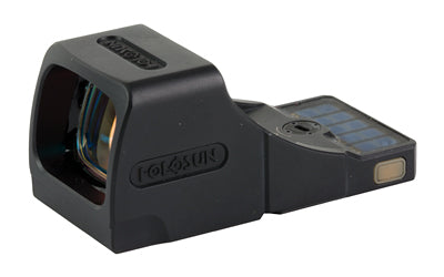 Holosun Technologies SCS - Green Dot Sight - Non-Magnified - Fits S&W M&P 2.0 Fullsize 9/40 with Factory Optic Cut - Green Ring & 2 MOA Dot - Matte Finish - Black - Solar with Internal Battery