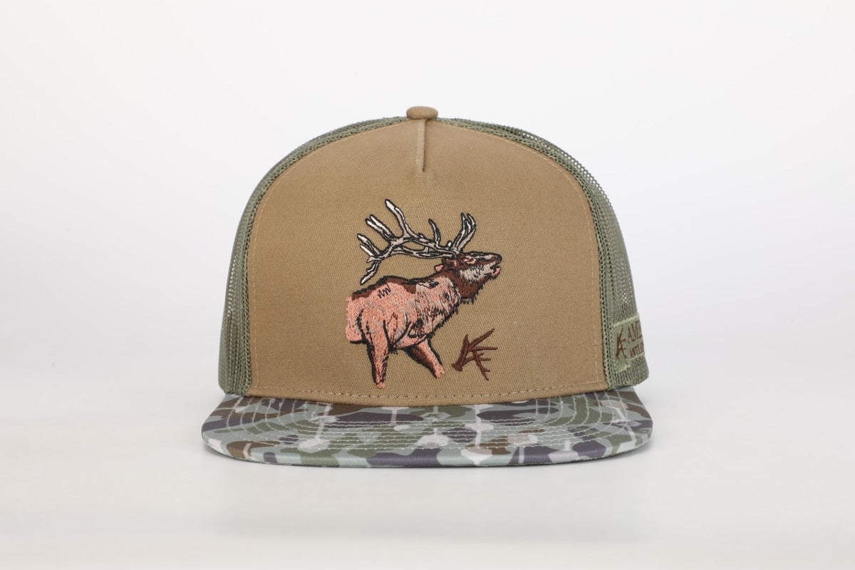 Elk Bugle Snapback Hat