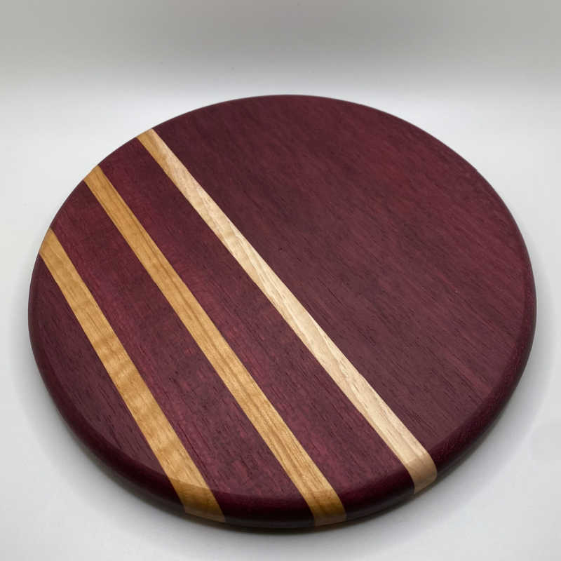 Off-Trayals | Round Cutting Board | Exotic Wood