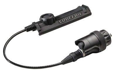 Surefire Remote Switch - Scoutlight - Dual Sw/Tail Cap Assy For M6XX Scoutlight Series - Includes SR07 Rail Tape Switch - Black