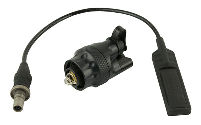 Surefire Part - Scoutlight - Includes A Click On/Off Pushbutton Switch And ST07 Switch Assembly With 7" Plug-In Momentary-On Remote Tape Switch - Black