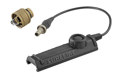 Surefire Replacement Rear Cap Assembly - Fits M6XX Scoutlight Series - Includes SR07 Rail Mount Tape Switch - Black Finish