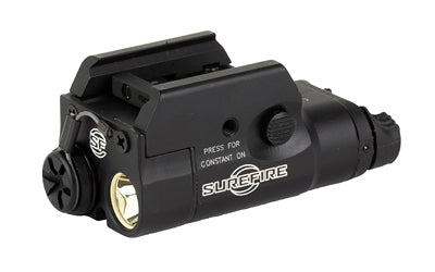 Surefire XC1 Compact Pistol Light - 300 Lumens - Matte Finish - Black - Includes 1x AAA Rechargeable NiMH Battery
