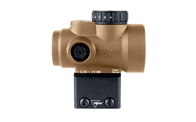 Trijicon MRO SD - Green Dot - 25mm Objective - 2 MOA Dot - Anodized Finish - Coyote Brown - Lower 1/3 Co-Witness Mount