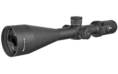 Trijicon Credo 2.5-15x56mm Second Focal Plane Riflescope with Red MRAD Center Dot - 30mm Tube - Matte Black - Exposed Elevation Adjuster with Return to Zero Feature