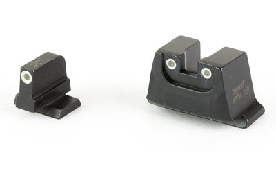 Trijicon Bright & Tough - Suppressor Height Night Sight - Fits S&W M&P C.O.R.E/ M2.0 OR/ M2.0 Metal Series - Black - Tritium Front/Rear - Green 3 Dot