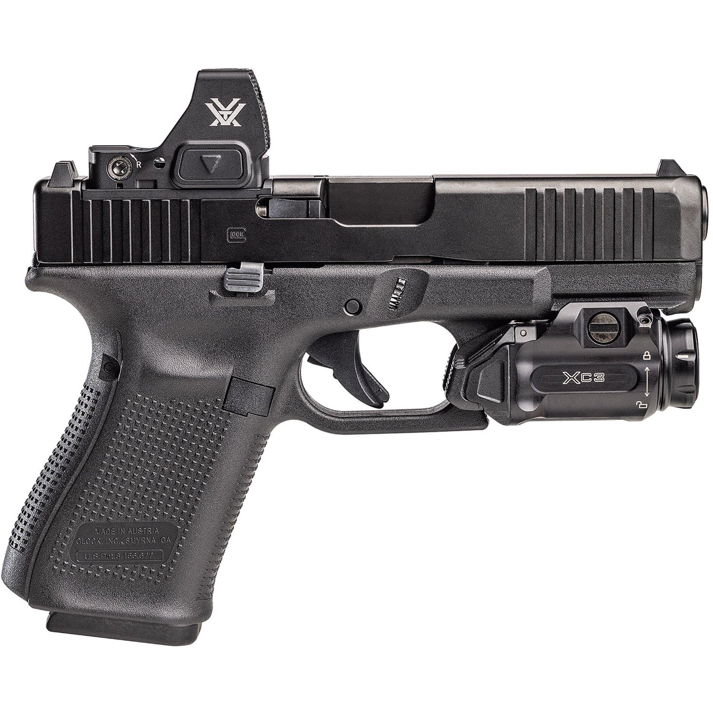 SureFire XC3 WeaponLight - w/ 550 lumens / 7,200 candela & Ambidextrous