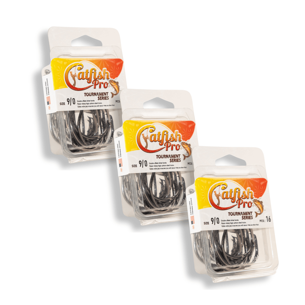 Double Offset Circle Hooks 9/0 - Value Pack