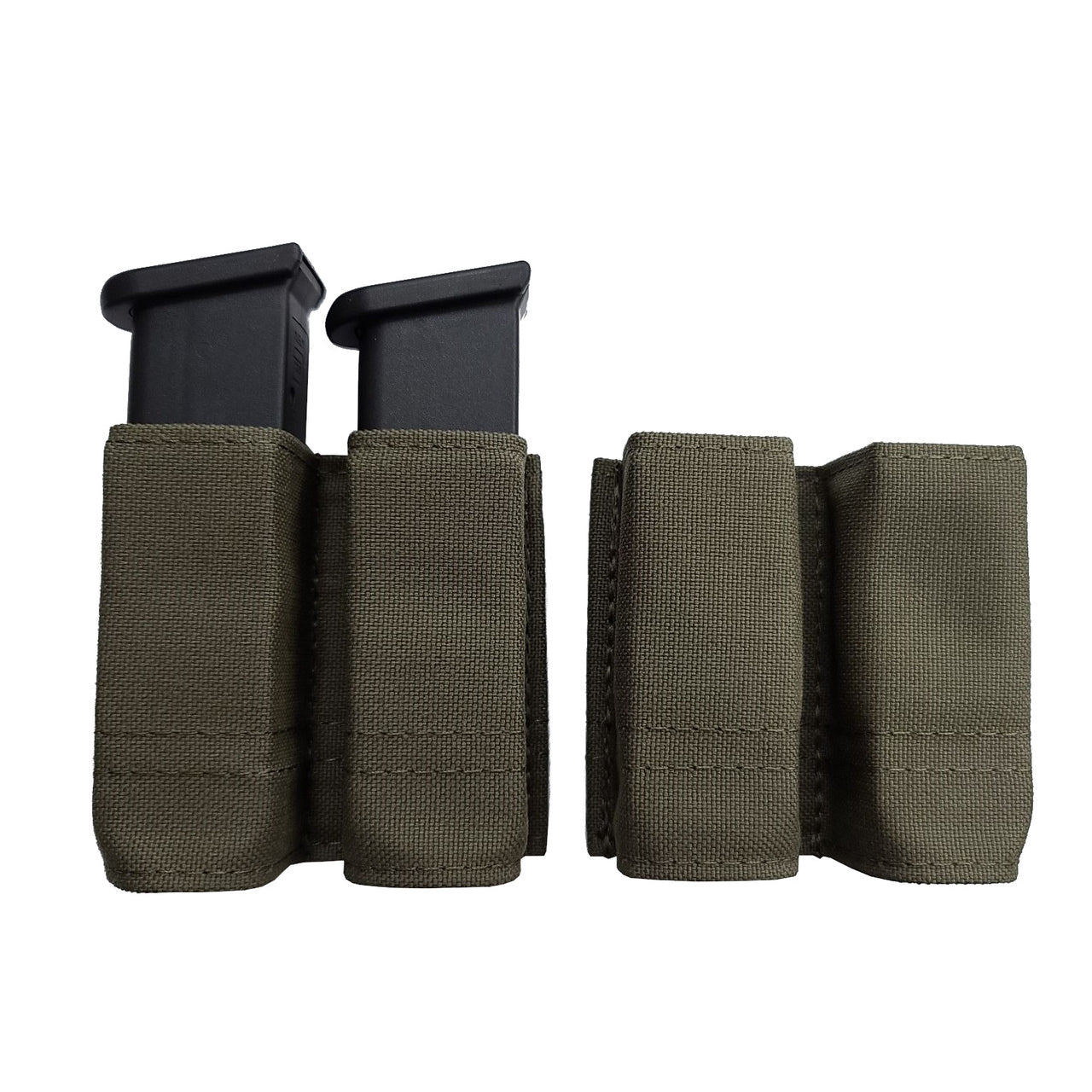 Esstac Glock 43x Double Pistol GAP KYWI Pouch - with 2 Malice Clips