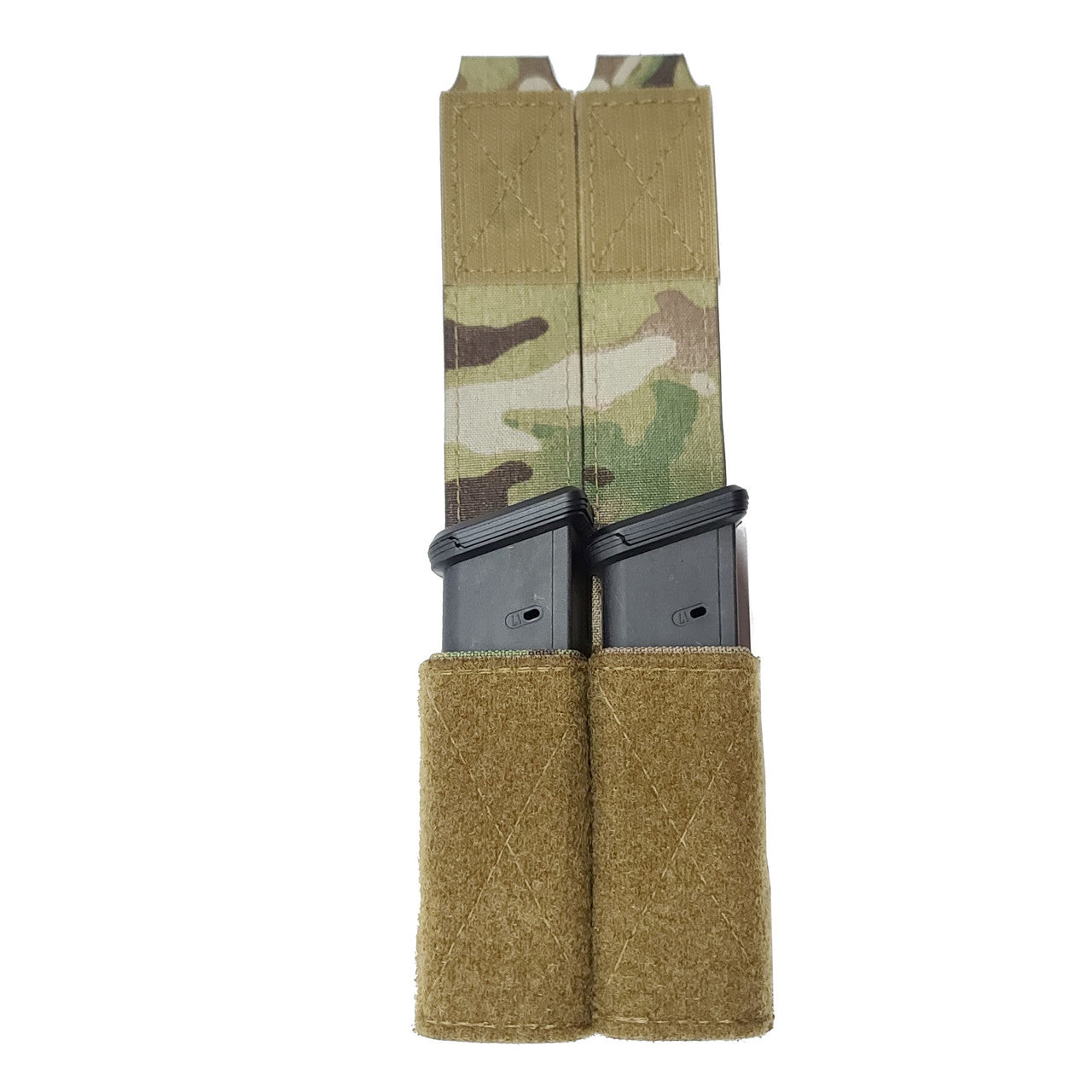 Esstac Lidded Double Pistol Kywi Pouch - Includes 2 Malice Clips