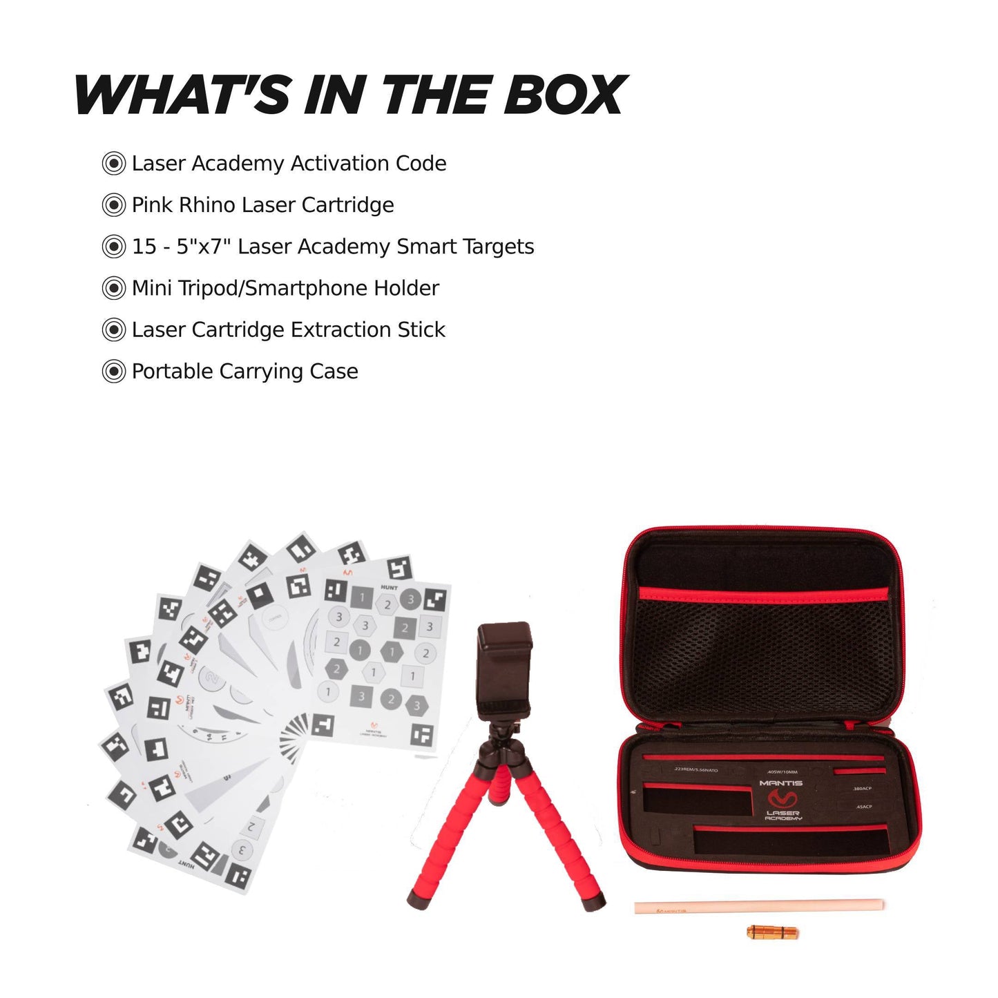 MantisX Laser Academy Training Kit - Portable - Dry-Fire Training System