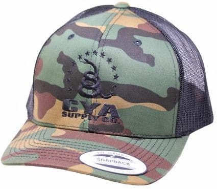 Retro Snapback Trucker Flexfit Cap Camo