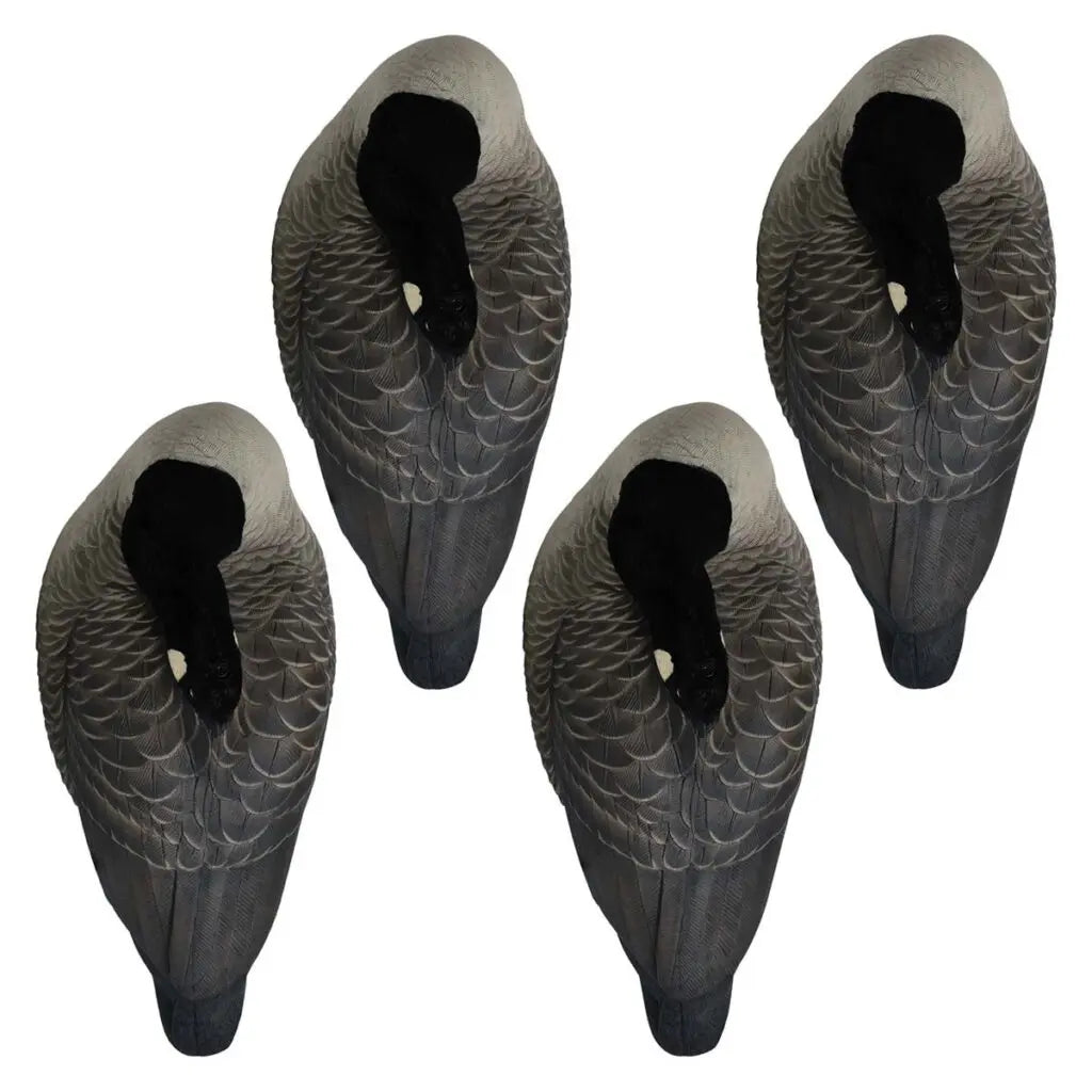 Rugged Series Flocked Head Full Body Canada Sleeper 4-Pack