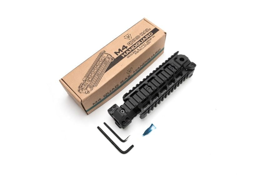 Strike Industries M4 Quad Rail Handguard - 11.60oz Multi-Rail Accessory Platform - For AR15 & M4 Carbines