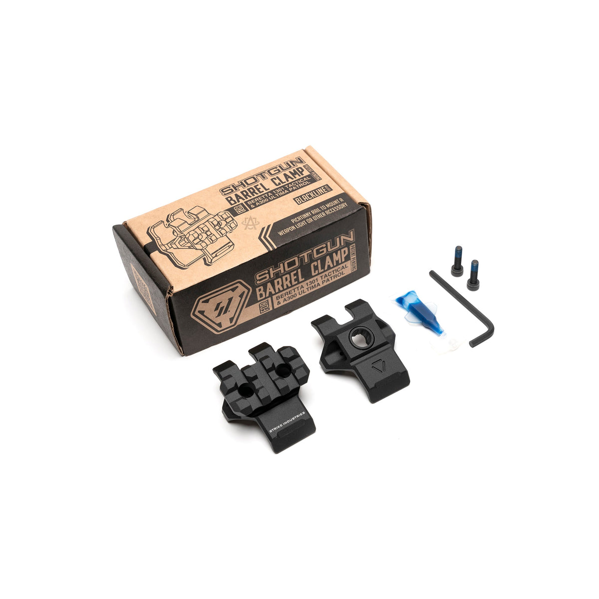 Strike Shotgun Barrel Clamp for Beretta 1301 Tactical and A300 Ultima Patrol