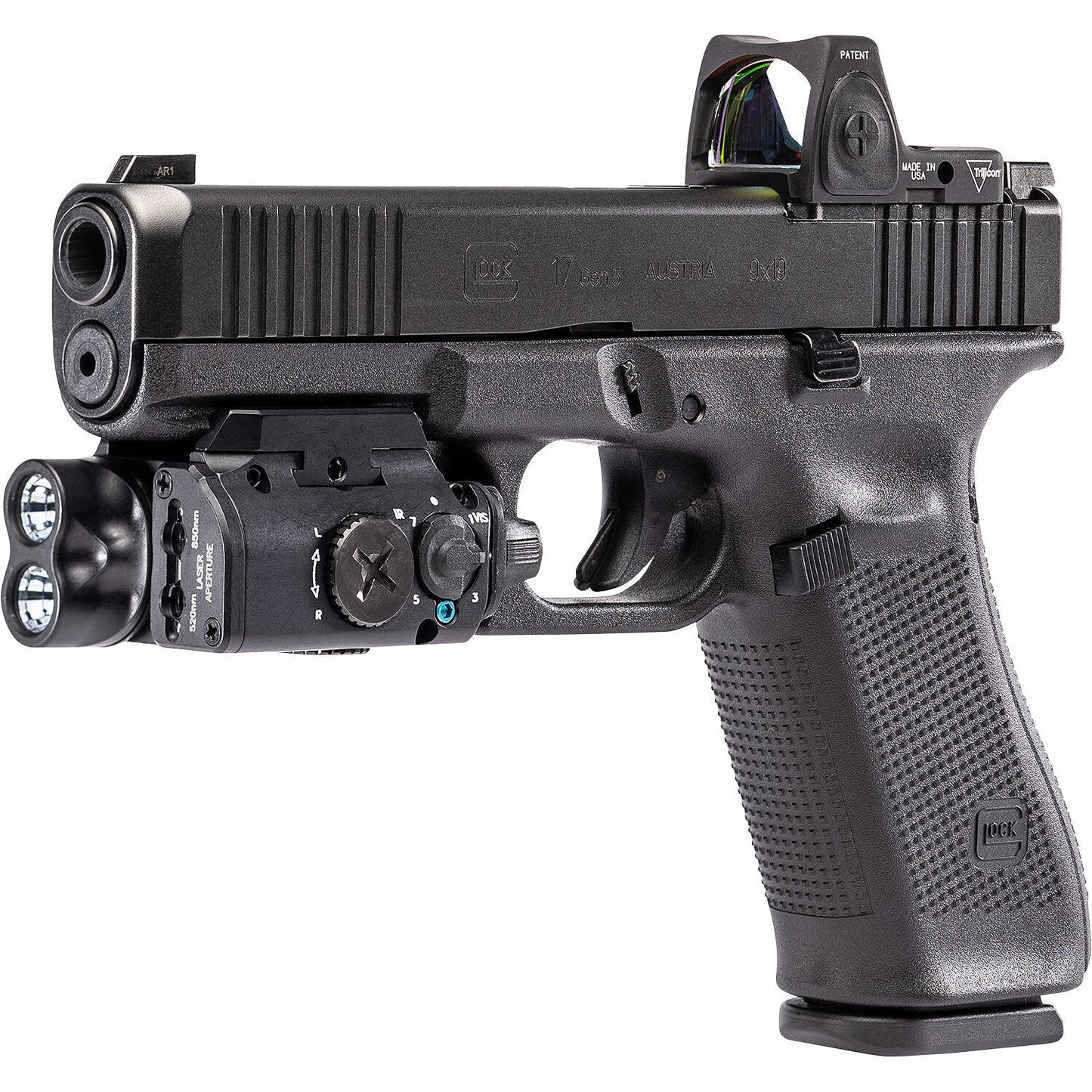SureFire XVL2 - WeaponLight & Laser - w/ 177ft Reach, 840 Candela & 400 Lumen