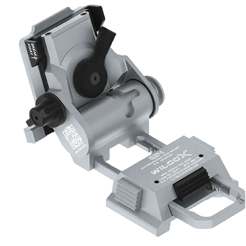Wilcox G24 - Dovetail Mount for NVGs w/ Breakaway Safety for Neck Injury Prevention