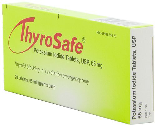 Thyrosafe - Potassium Iodide Tablets - 65 MG