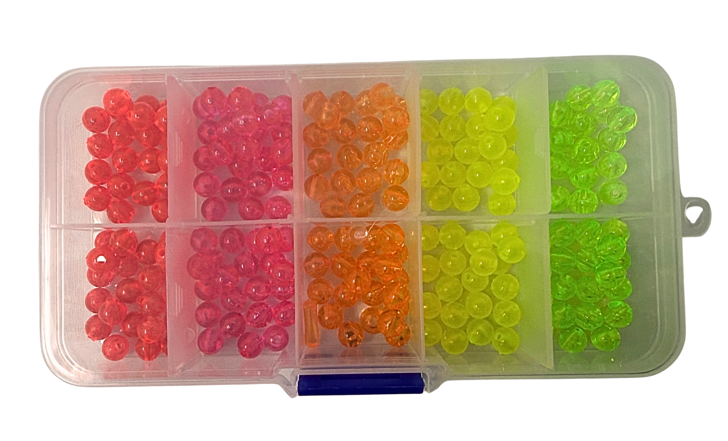 'NEW' 6mm CLEAR BEAD TACKLE BOX!!!