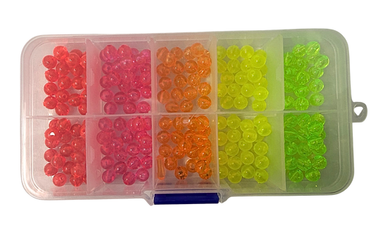 'NEW' 6mm CLEAR BEAD TACKLE BOX!!!