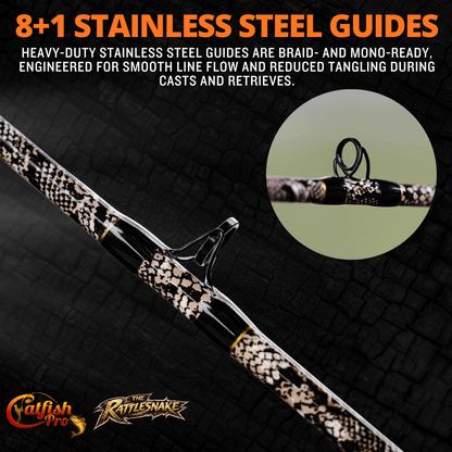1 of 220 The Rattlesnake Casting Rod - Limited Edition Rod