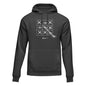 Fish Tick Tack Toe Unisex Hoodie