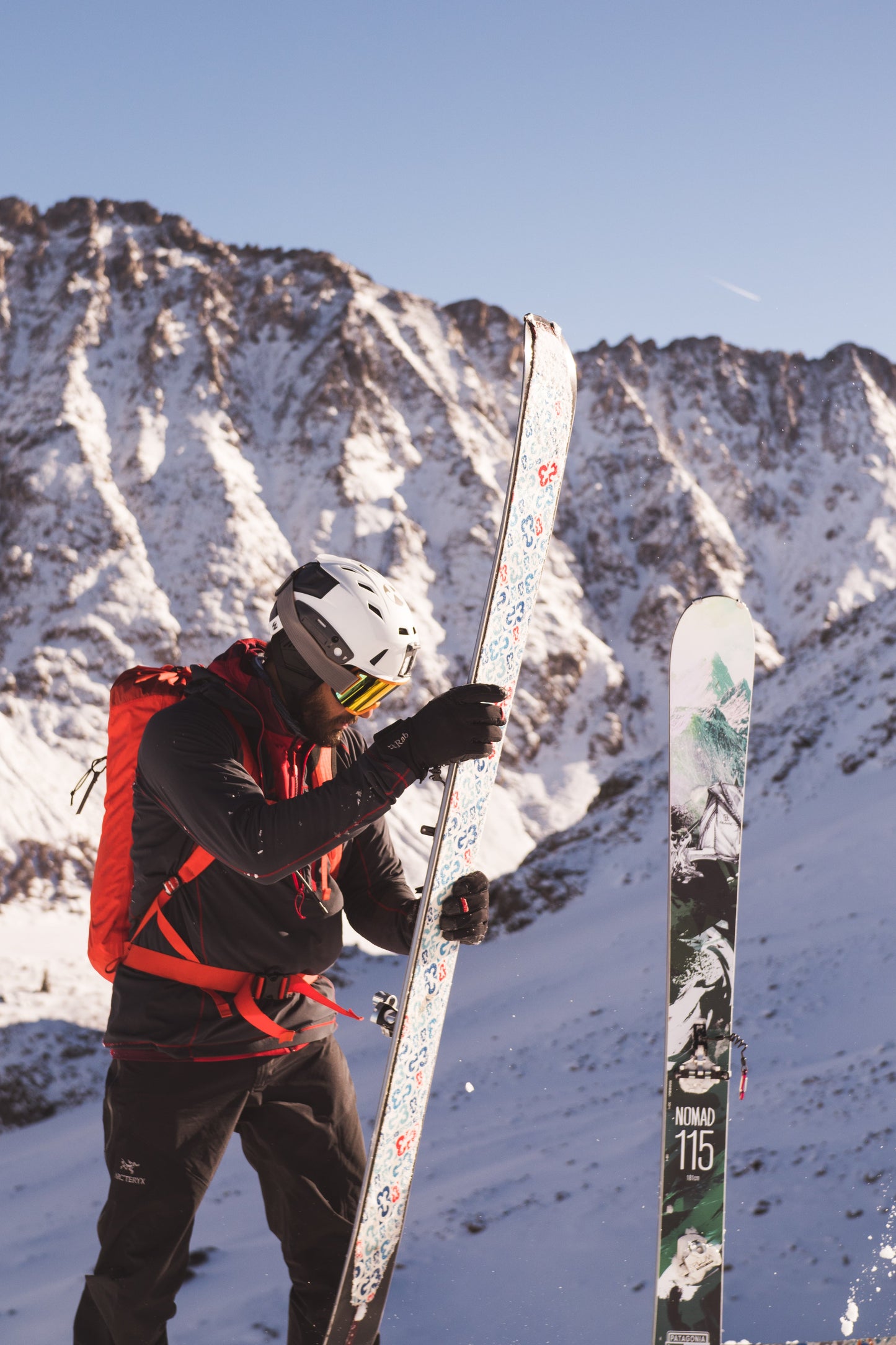 Team Wendy M-216 - w/ Princeton Tec Light & Superior Ventilation - Professional Ski Helmet