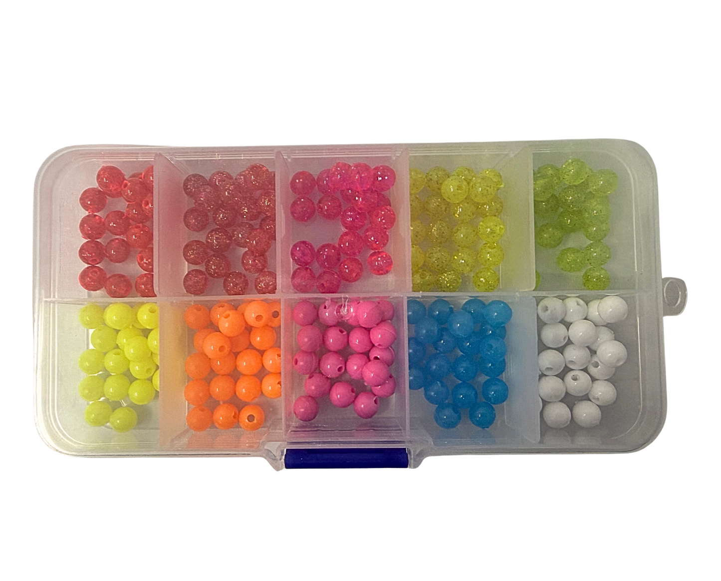 'NEW' 6mm SPARKLED BEAD TACKLE BOX!!!