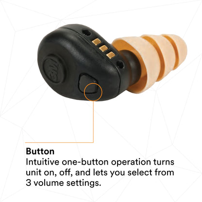 3M Peltor TEP-200 - Ear Protection and Bluetooth Capability w/ 3M Skull Screws