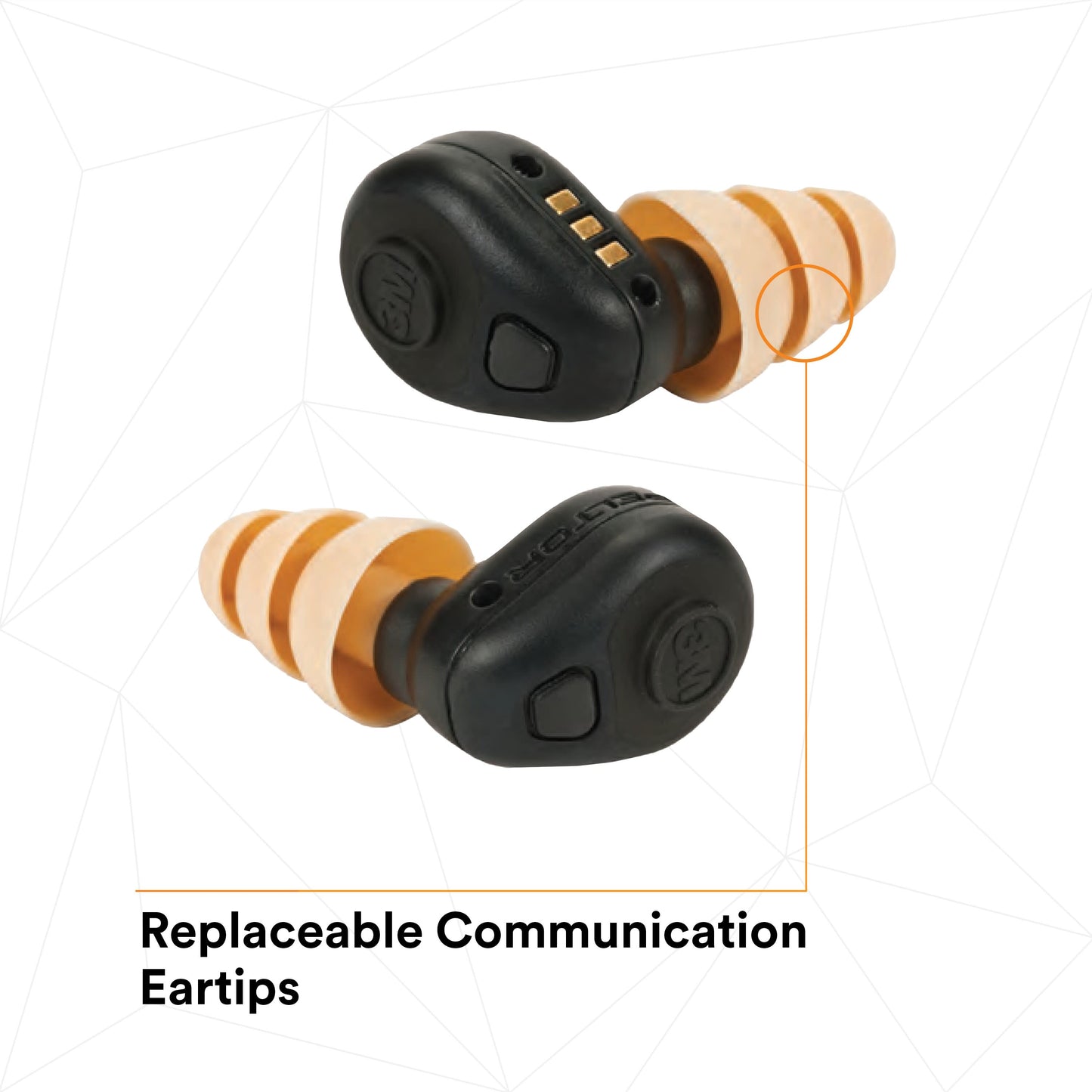 3M Peltor TEP-200 - Ear Protection and Bluetooth Capability w/ 3M Skull Screws