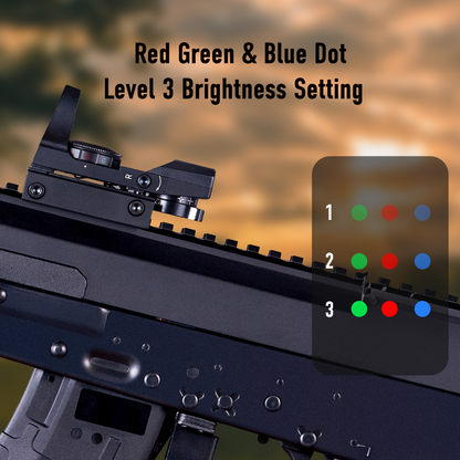 Pinty Nova 4-in-1 Tactical Reticle Dot Sight