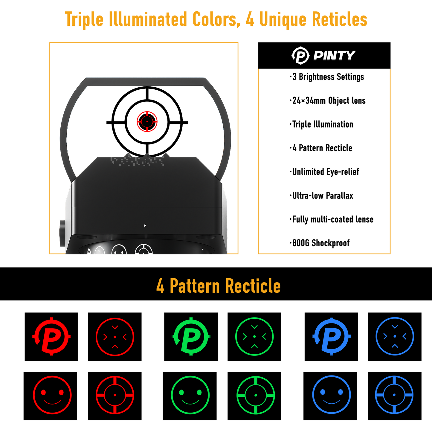 Pinty Nova 4-in-1 Limited Edition Dot Sight