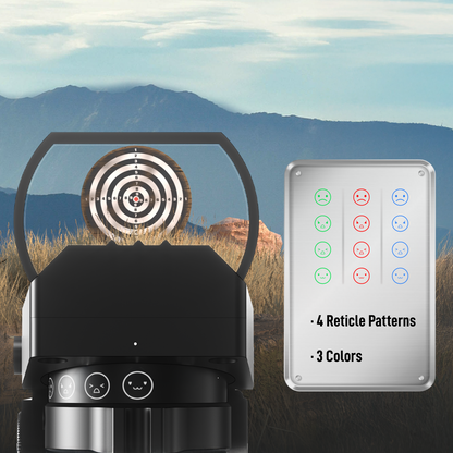 Pinty Nova 4-in-1 Emoji Reticle Dot Sight