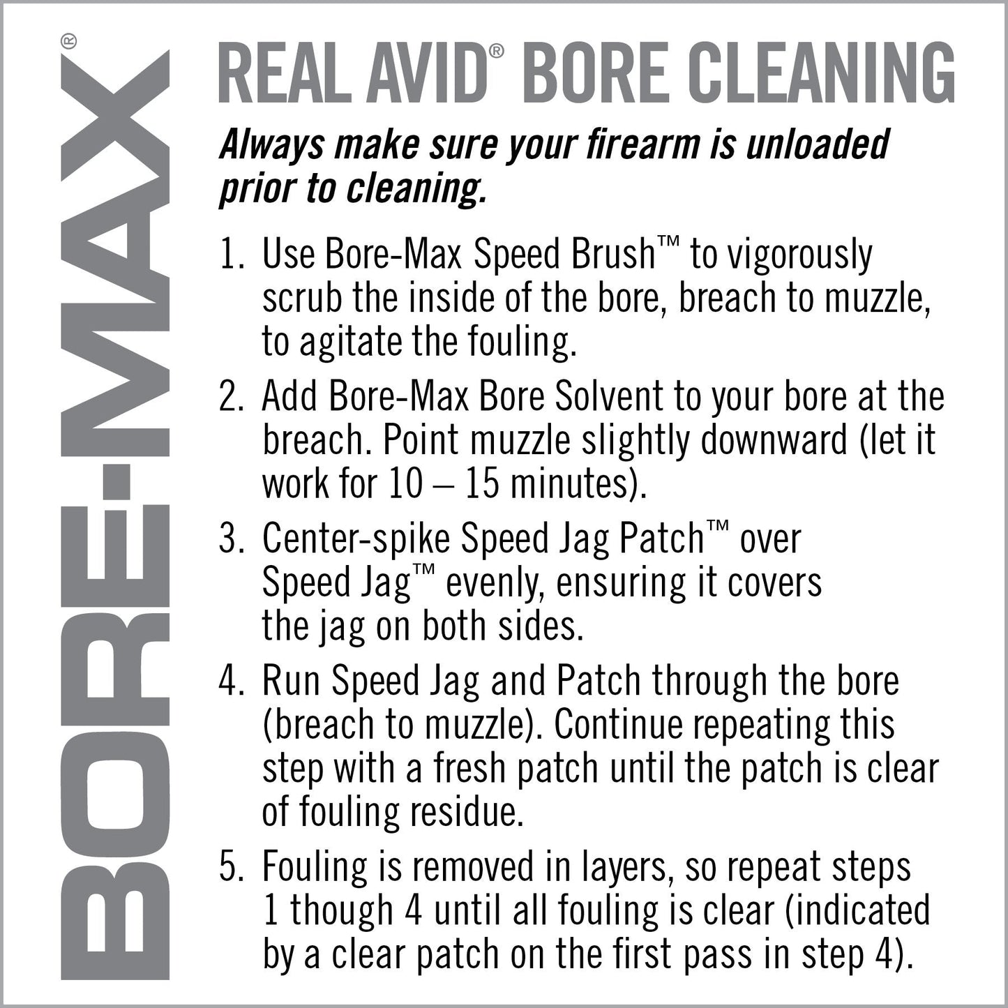 Bore-Max Speed Jags & Patches Multi-Cal Pack